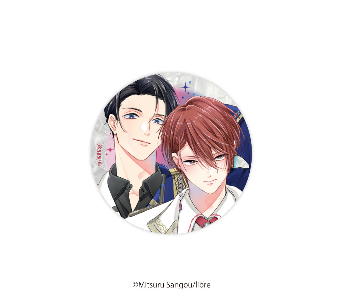 【マスク男子は恋したくないのに×カラオケの鉄人】ランダム描き下ろし缶バッジ【2026年5月11日(月) 17:00締切】【2026年8月上旬順次発送予定】